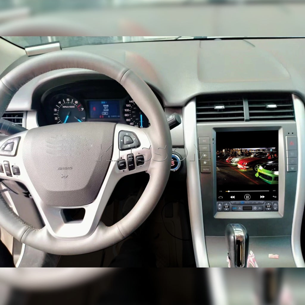 Multimídia Ford Edge 2011 2012 2013 2014 V2 Tesla 9.7"