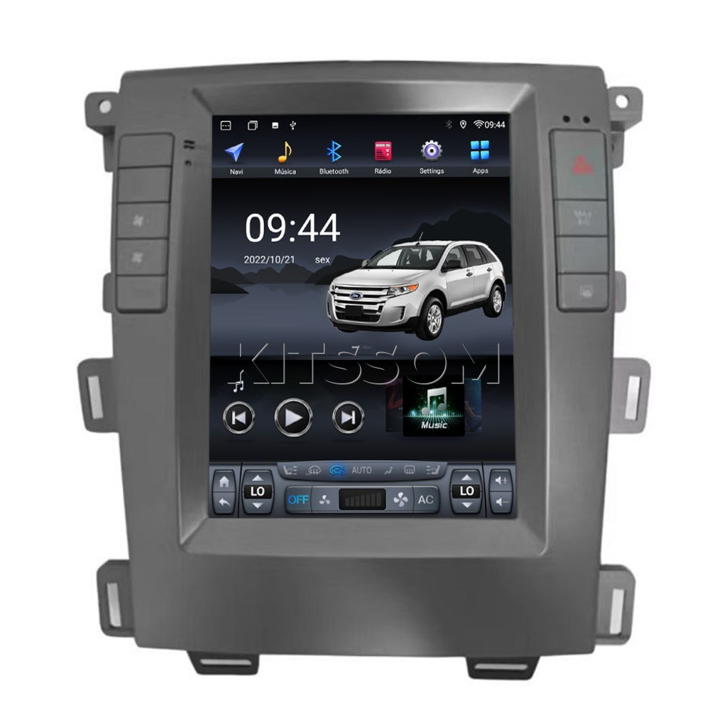 Multimídia Ford Edge 2011 2012 2013 2014 V2 Tesla 9.7"