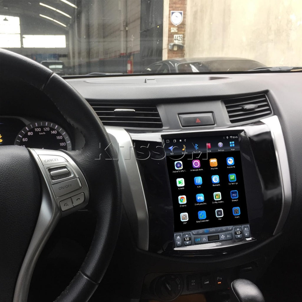 Multimídia Nissan Frontier 2020 2021 2022 2023 2024 2025 2026 V2 Tesla 9.7" 2017 2018 2019