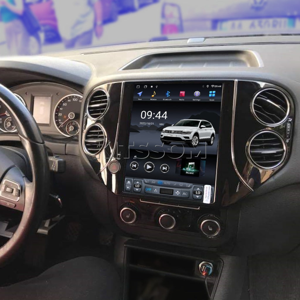 Multimídia Tiguan 2012 2013 2014 2015 2016 2017 V2 Tesla 9.7"