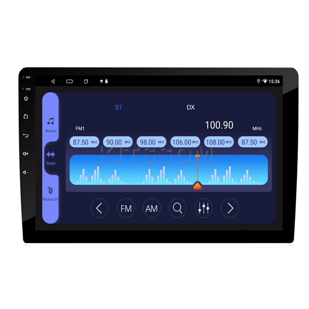 Multimídia V2 Octa 4G Universal Android TV Carplay 9"-V2 CAR AUDIO-Kitssom