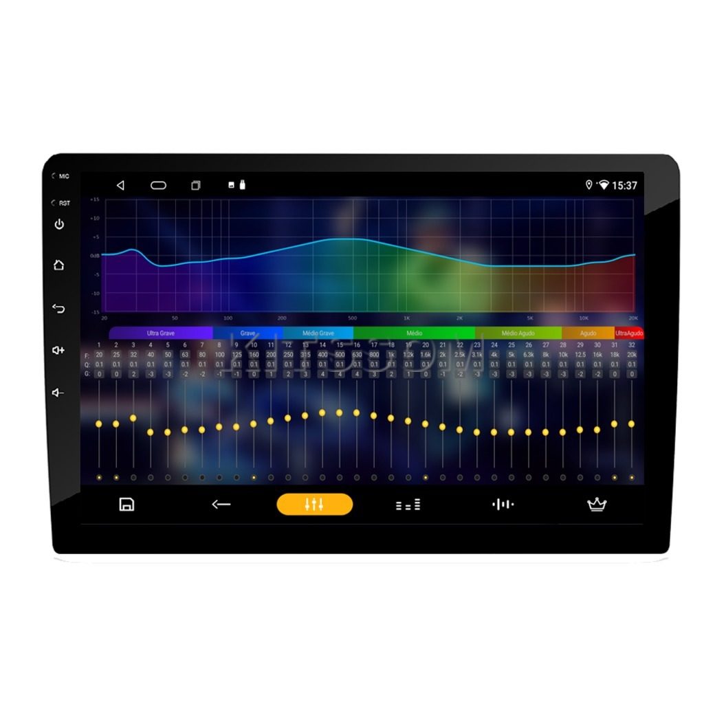 Multimídia V2 Octa 4G Universal Android TV Carplay 9"-V2 CAR AUDIO-Kitssom