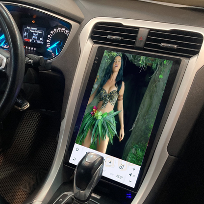 Multimídia Ford Fusion 2018 2019 2020 2021 V2 Tesla 13.1"