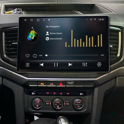 Multimídia Amarok 2018 2019 2020 2021 2022 2023 V2 Tesla 13" 2015 2016 2017