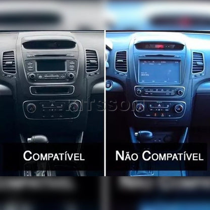 Multimídia Kia Sorento 2013 2014 2015 2016 V2 Carplay 7"-V2 CAR AUDIO-Kitssom