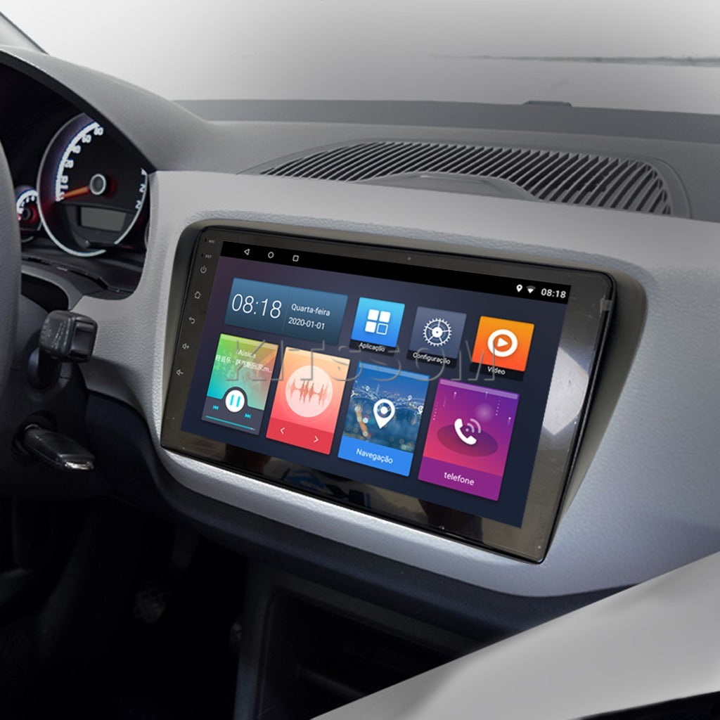 Multimidia VW UP 2014 2015 2016 2017 V2 Carplay 9"-V2 CAR AUDIO-Kitssom