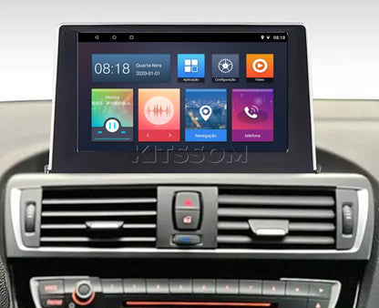 Multimidia BMW Serie 1-2 F20 F21 114i 116i 118i 120i 125i M135i 2011 2012 2013 2014 2015 2016 V2 Carplay 9"-V2 CAR AUDIO-Kitssom