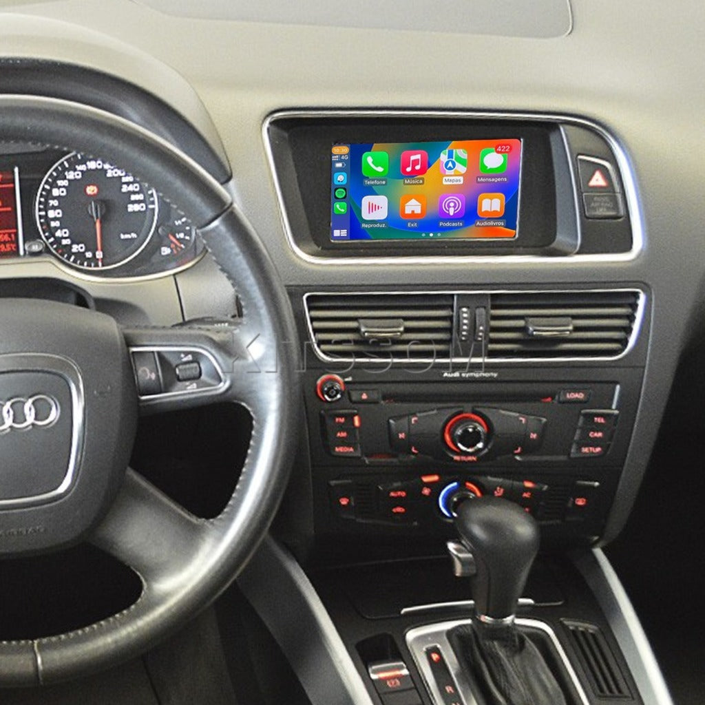 Interface Carplay V2 Audi Q5 2009 2010 2011 2012 2013 2014 2015 2016 2017-V2 CAR AUDIO-Kitssom