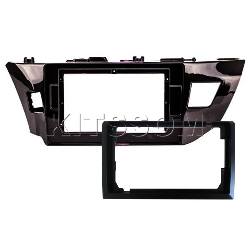 Multimídia Toyota Corolla 2015 2016 2017 V2 Carplay 9"-V2 CAR AUDIO-Kitssom