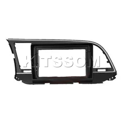 Multimídia Hyundai Elantra 2017 2018 2019 2020 V2 Carplay 9"-V2 CAR AUDIO-Kitssom