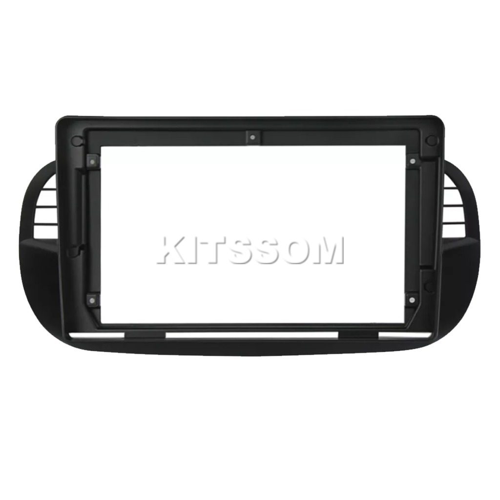 Multimídia Fiat 500 2011 2012 2013 2014 2015 V2 Carplay 9"-V2 CAR AUDIO-Kitssom