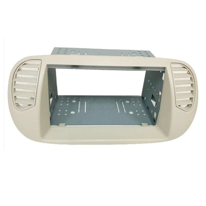 Multimidia Fiat 500 2014 2015 Com Saídas de Ar V2 Carplay 7" 2011 2012 2013 Branca-V2 CAR AUDIO-Kitssom