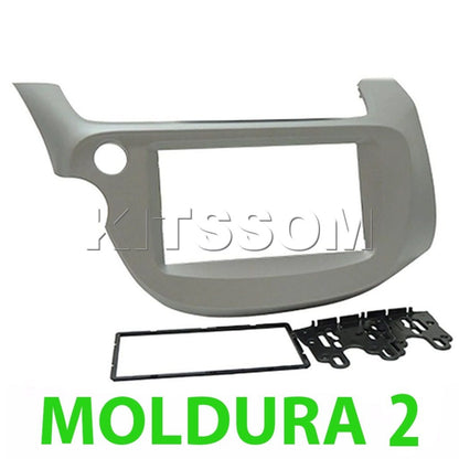 Multimídia Fit 2007 2008 2009 2010 2011 2012 2013 V2 Carplay 7"-V2 CAR AUDIO-Kitssom