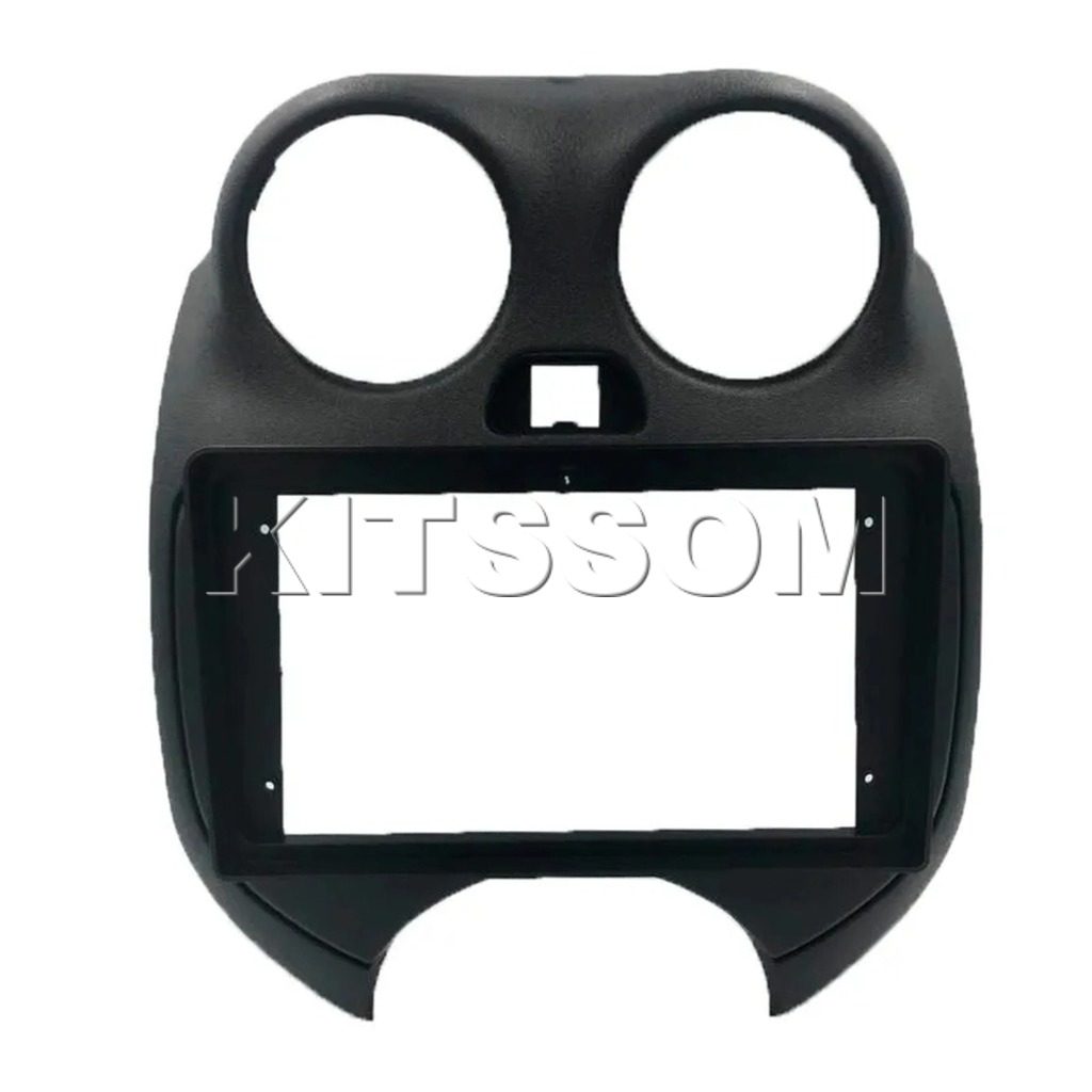 Multimídia Nissan March Versa 2011 2012 2013 2014 V2 Carplay 9" 2008 2009 2010-V2 CAR AUDIO-Kitssom