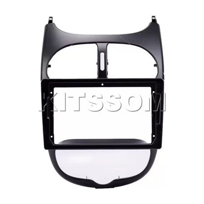 Multimídia Peugeot 206 2012 2013 2014 2015 2016 V2 Carplay 9" 2000 2001 2002 2003 2004 2005 2006 2007 2008 2009 2010 2011-V2 CAR AUDIO-Kitssom