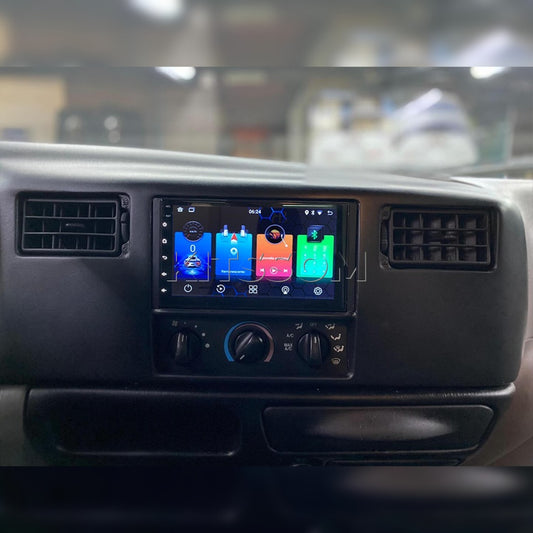 Multimídia Ford F250 1996 1997 1998 1999 2000 2001 2002 2003 2004 2005 2006 2007 2008 2009 2010 2011 V2 Carplay 7"