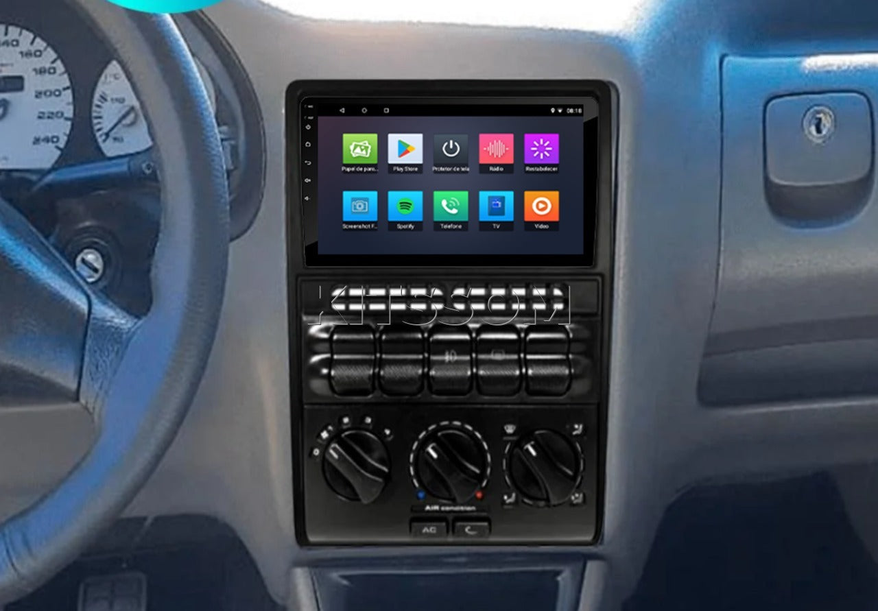 Multimídia Gol Parati Saveiro 1995 1996 1997 1998 1999 2000 V2 Carplay 7"-V2 CAR AUDIO-Kitssom