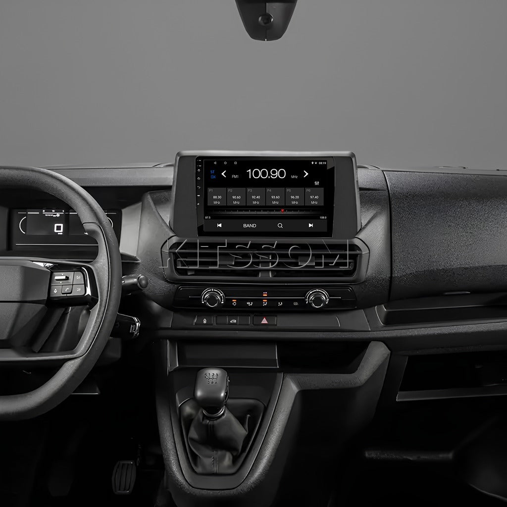 Multimídia Fiat Scudo 2024 2025 2026 V2 Carplay 9"-V2 CAR AUDIO-Kitssom