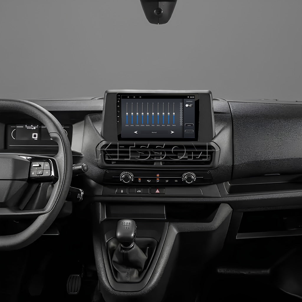 Multimídia Fiat Scudo 2024 2025 2026 V2 Carplay 9"-V2 CAR AUDIO-Kitssom