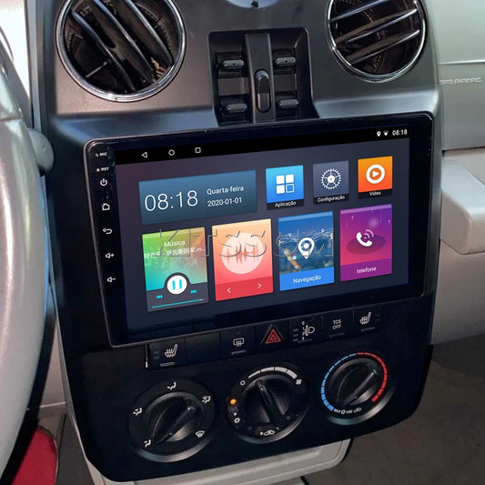 Multimídia Chrysler PT Cruiser 2005 2006 2007 2008 2009 2010 V2 Carplay 9"-V2 CAR AUDIO-Kitssom