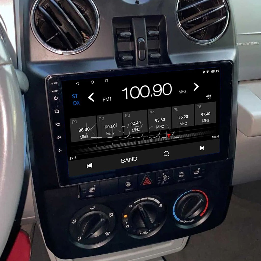 Multimídia Chrysler PT Cruiser 2005 2006 2007 2008 2009 2010 V2 Carplay 9"-V2 CAR AUDIO-Kitssom