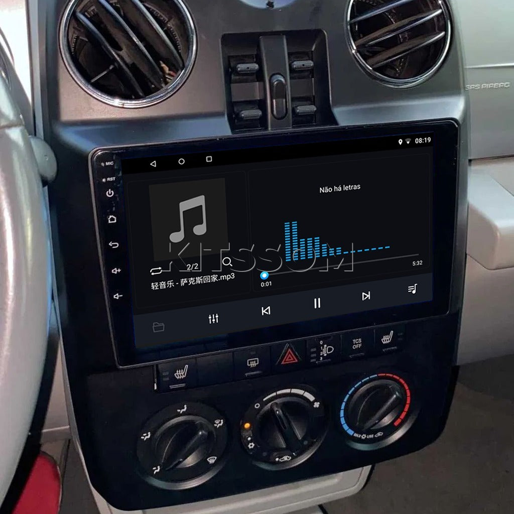 Multimídia Chrysler PT Cruiser 2005 2006 2007 2008 2009 2010 V2 Carplay 9"-V2 CAR AUDIO-Kitssom