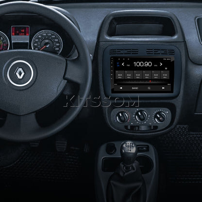 Multimídia Renault Clio G3 2013 2014 2015 2016 V2 Carplay 7"-V2 CAR AUDIO-Kitssom