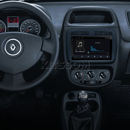 Multimídia Renault Clio G3 2013 2014 2015 2016 V2 Carplay 7"-V2 CAR AUDIO-Kitssom
