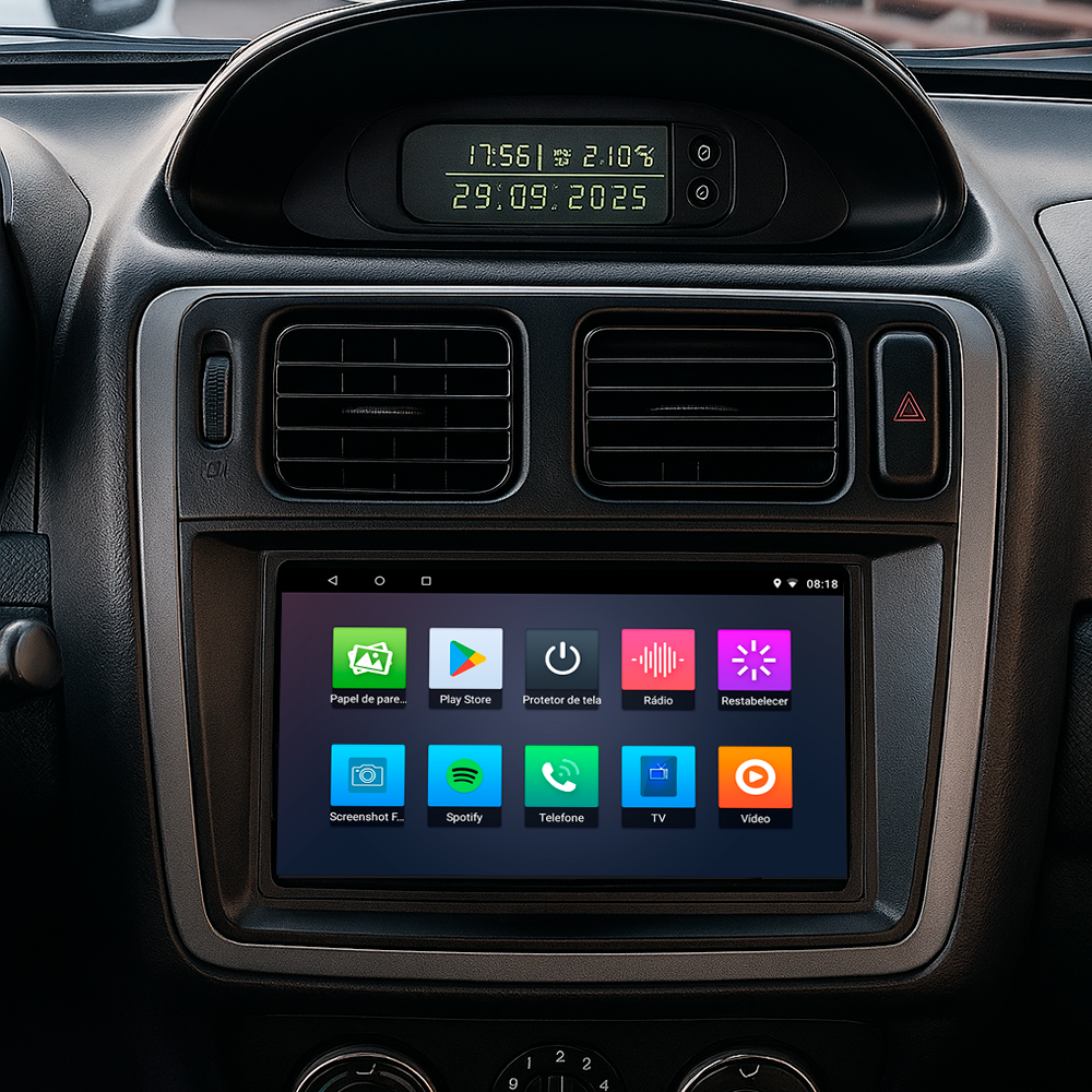 Multimídia Pajero TR4 2011 2012 2013 2014 2015 V2 Carplay 7" 2009 2010